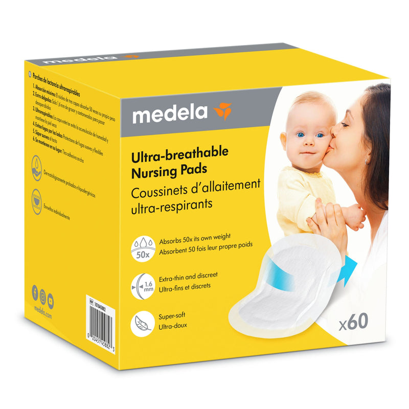 Ultra-Breathable Disposable Nursing Pads, 60-pc H5506