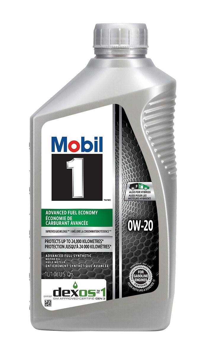 Advanced Fuel Economy 0W20 Synthetic Engine/Motor Oil, 1-L M1573