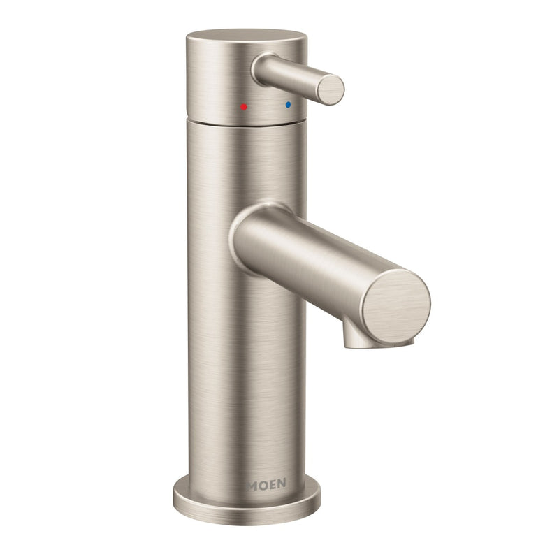 Align Single Handle High Arc Single Hole Bathroom Sink Faucet, Brushed Nickel Y5728