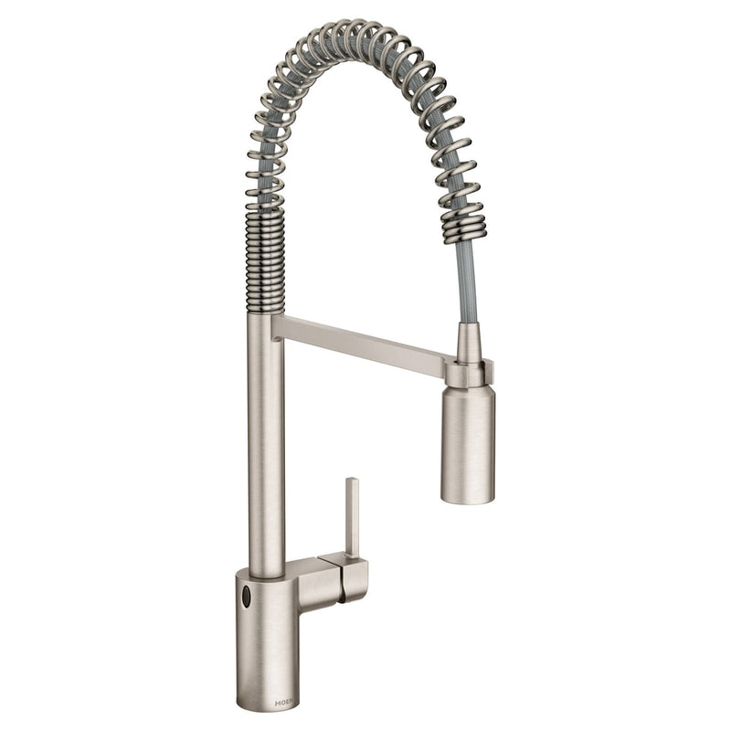 Align Single Handle Touchless Pull Down Sprayer Kitchen Faucet with, Stainless Steel S6857