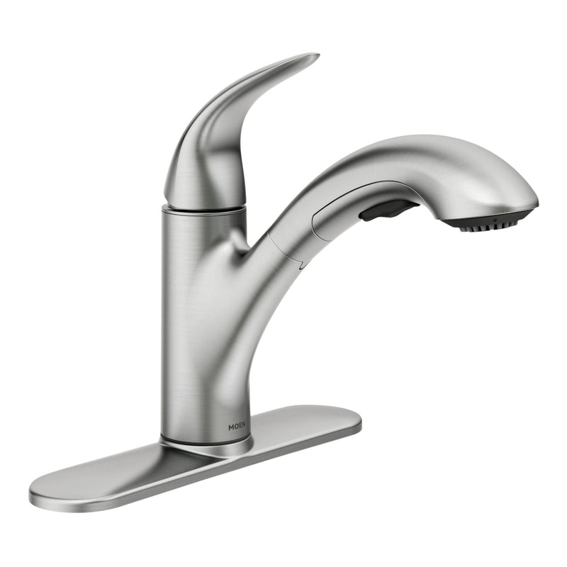 Medina Single-Handle Pull-Out Kitchen Faucet, Spot-resistant Stainless Q6641