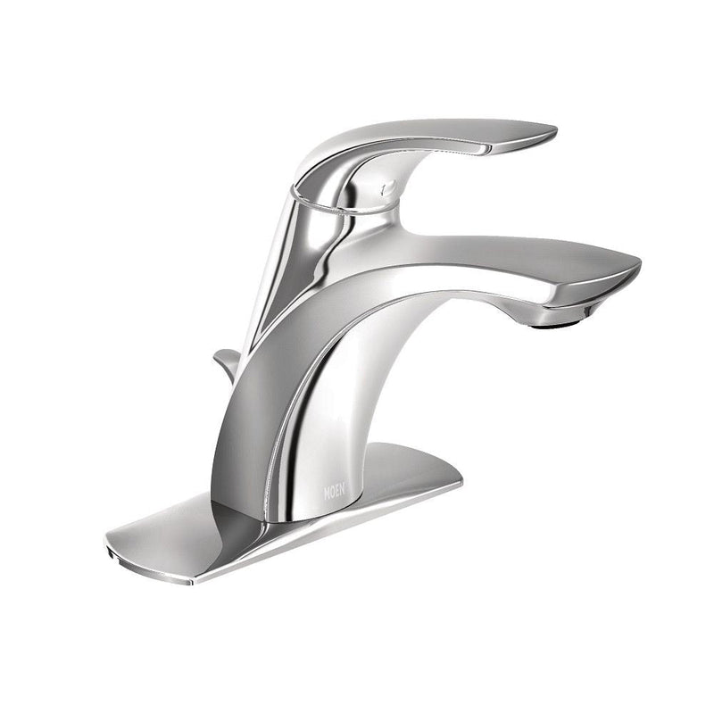 Zarina Single Handle High Arc Bathroom Faucet, Chrome R3686