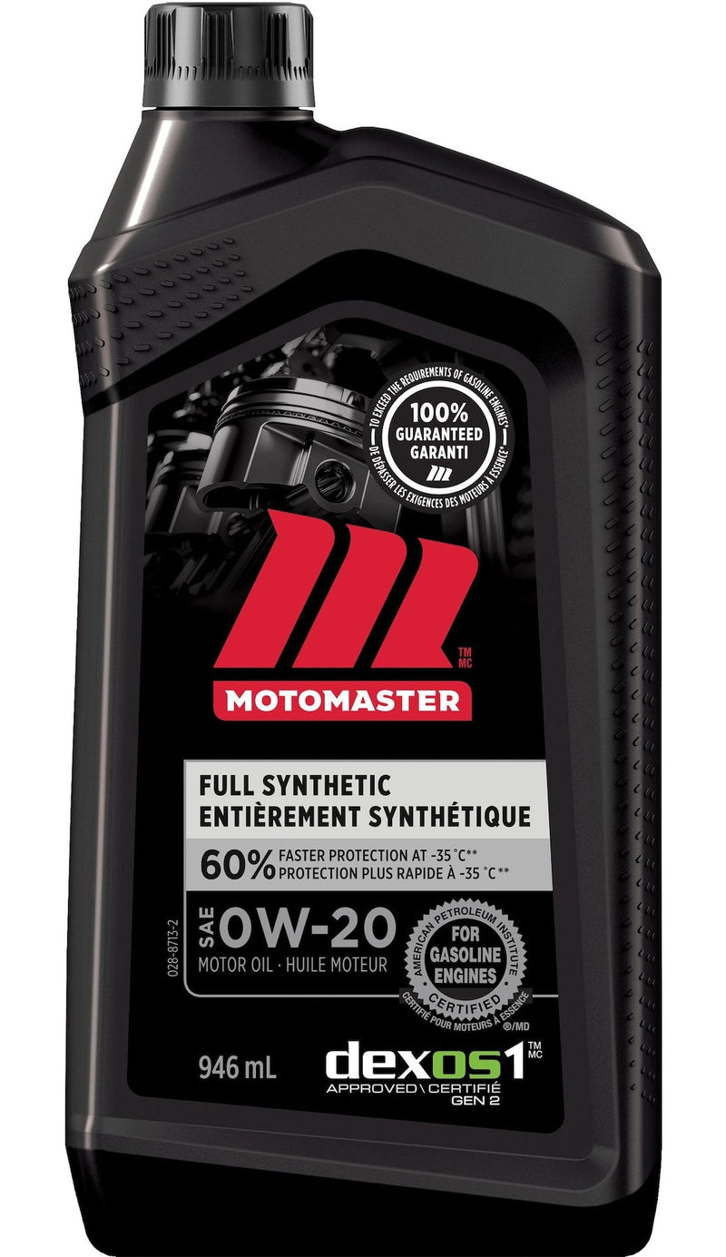 0W20 Synthetic Engine/Motor Oil, 946-mL W7908