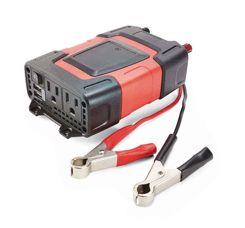 200W Power Inverter with Dual USB & AC Ports Q3404