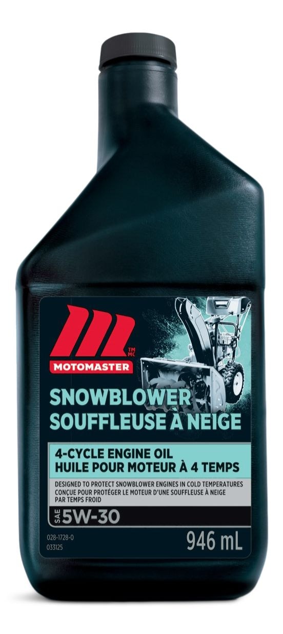 4-Stroke Snowblower/Snowthrower Oil 5W30, 946-mL D0078