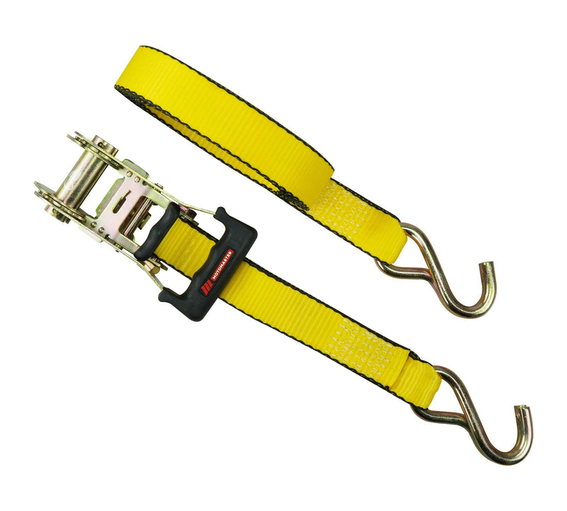 5,000-lb Padded Handle Ratchet Tie Down Strap, 1.5-in x 14-ft Z4142