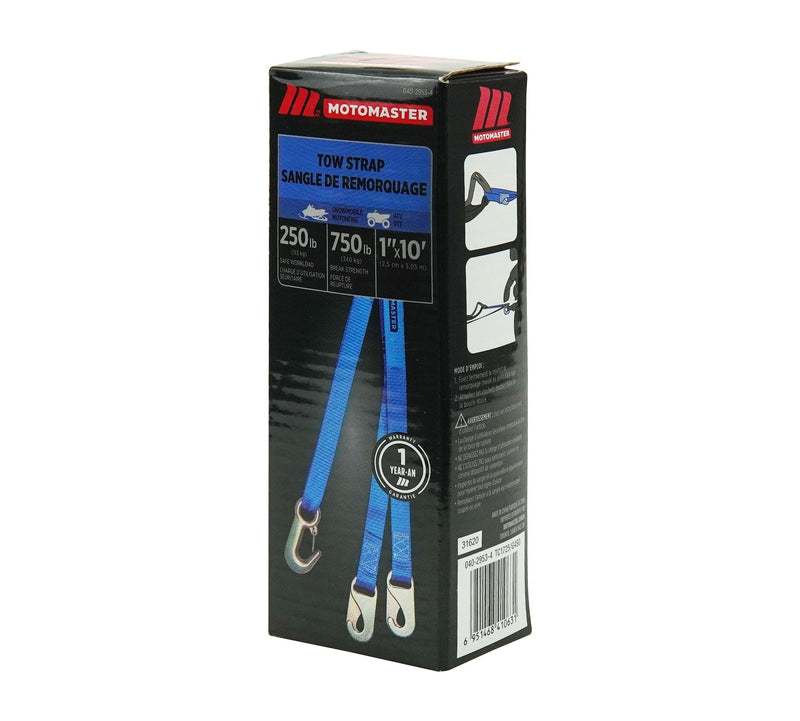 750-lb Snowmobile Tie Down Strap, 1-in x 10-ft C9660