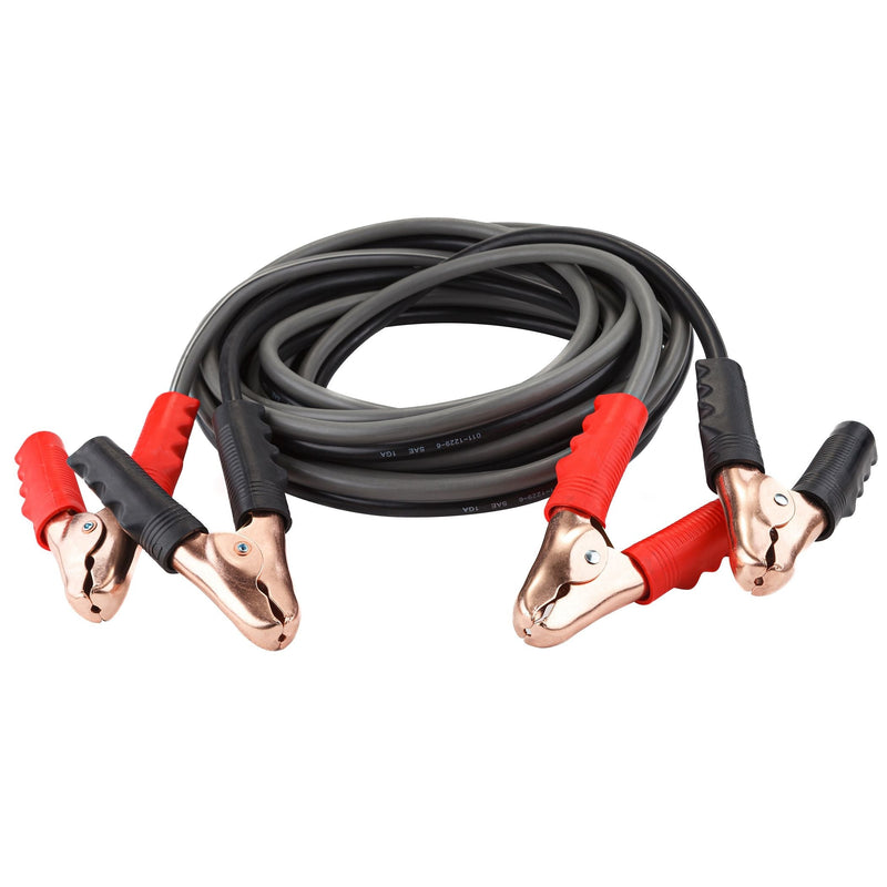 Heavy-Duty Booster/Jumper Cables, 1-Gauge, 25-ft F9881