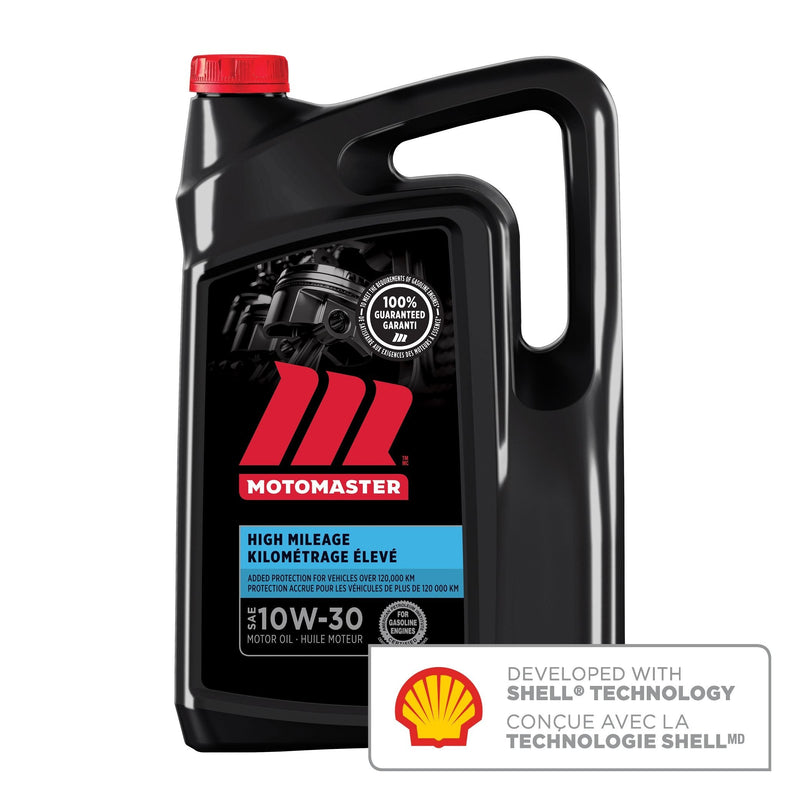 High Mileage 10W30 Conventional Engine/Motor Oil, 5-L B4671