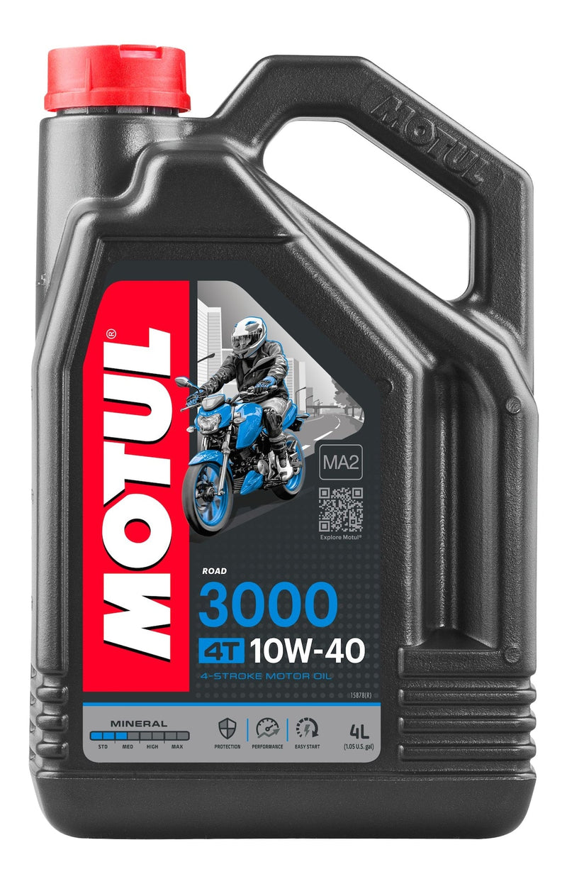 3000 4-Stroke 10W40 Mineral Motor Oil, 4-L K634