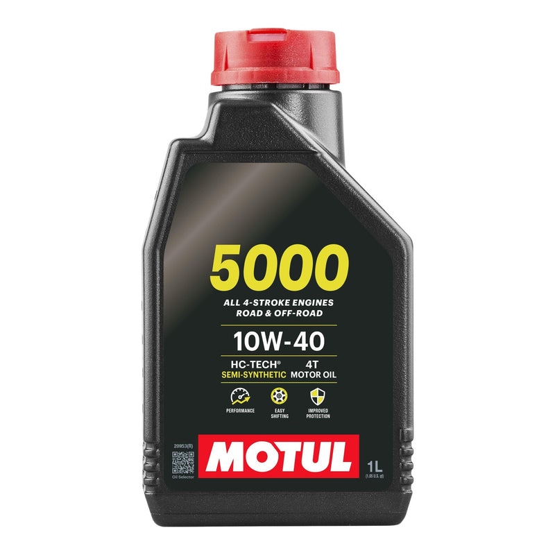 5000 4-Stroke Semi-Synthetic 10W40 Motor Oil, 1-L Z4069