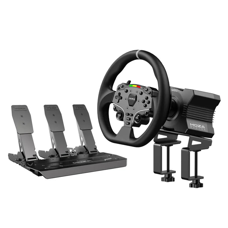 MOZA R5 All-in One PC Gaming Racing Simulator Bundle with Clutch N3227