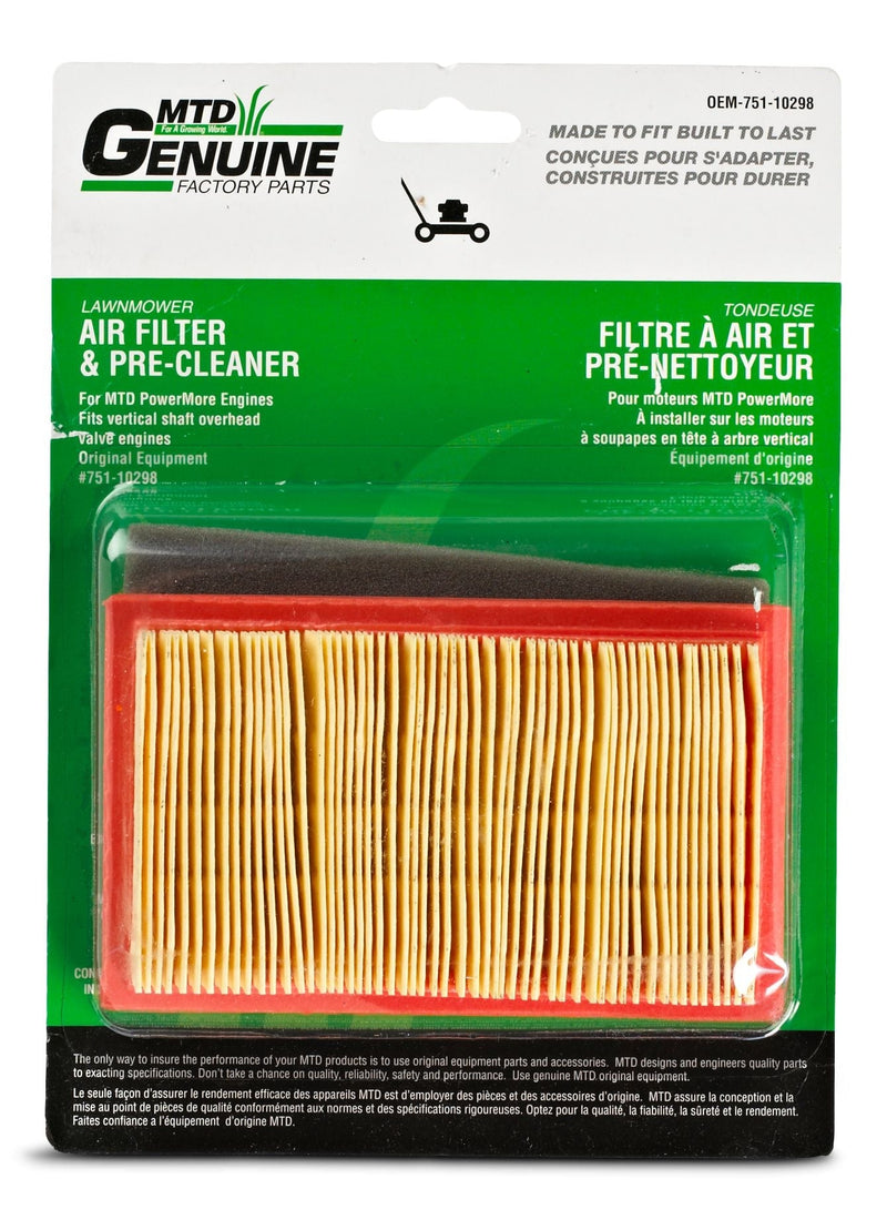 Lawn Mower Replacement Air Filter & Pre-Cleaner V1147