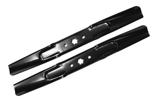Lawn Tractor Two Blade Replacement Set, 2-in-1, 00-in, 5 star mount B1562