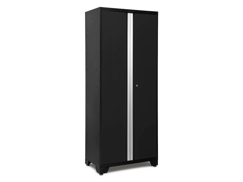 Bold Series 24-Gauge Steel RTA Storage Locker with 3 Shelves, Black, 30-in V5921