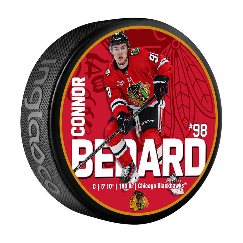 Connor Bedard Hockey Puck, 6-oz W3536