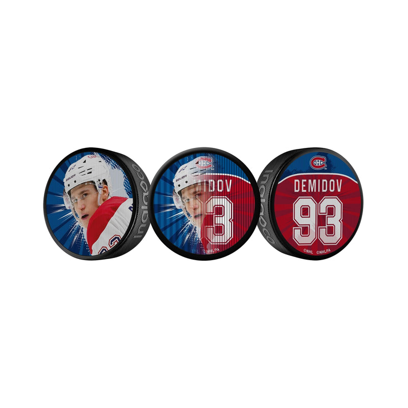 Ivan Demidov Dual-Image Lenticular Hockey Puck, 6-oz M9468