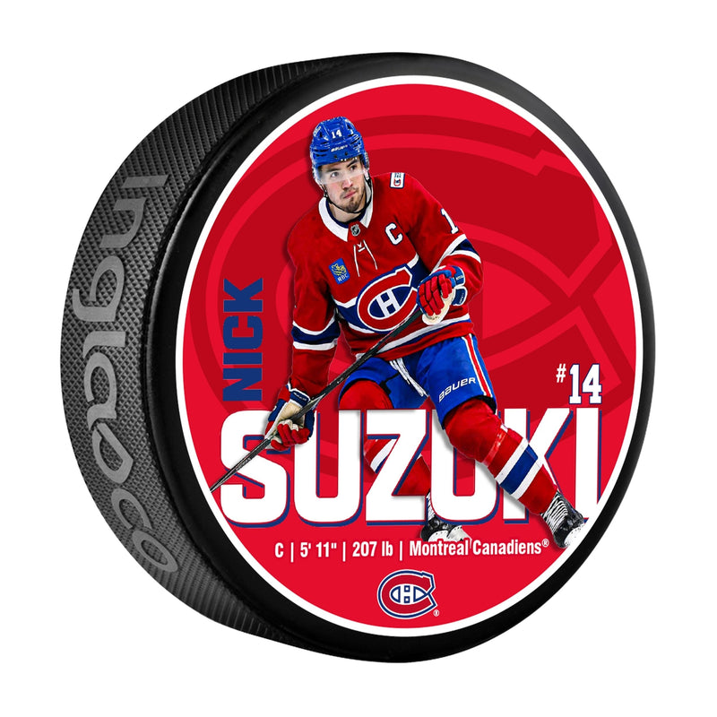 Nick Hockey Puck, 6-oz I4918