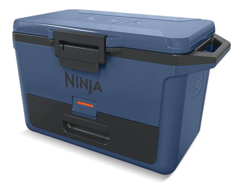 50-Quart Portable Hard Cooler with Drawer, Blue, 47-L V2223