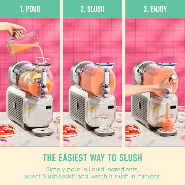 Slushi XL Slushie Machine with Technology, Crema, FS601CBR V1796