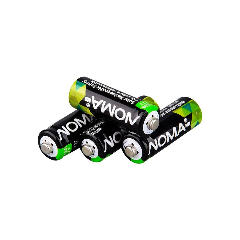 2/3 AAA Ni-MH 200mAh Rechargeable Batteries for Solar Lights, 1.2V, 4-pk B7713