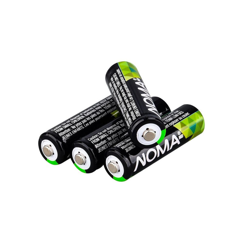 300mAh Outdoor Solar Batteries – AA Ni-MH Rechargeable (4-Pack, 1.2V) C5491
