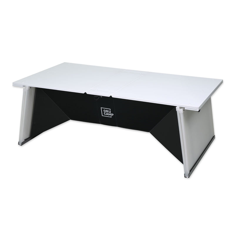 Camp Black Foldable Switch Table with Built-in Storage Q4486