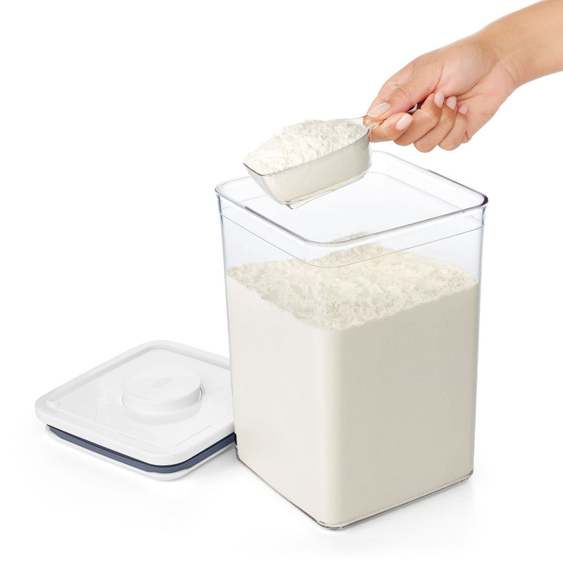 POP Half Cup Measuring Scoop for Dry Measure, 170-g, Clear V5422