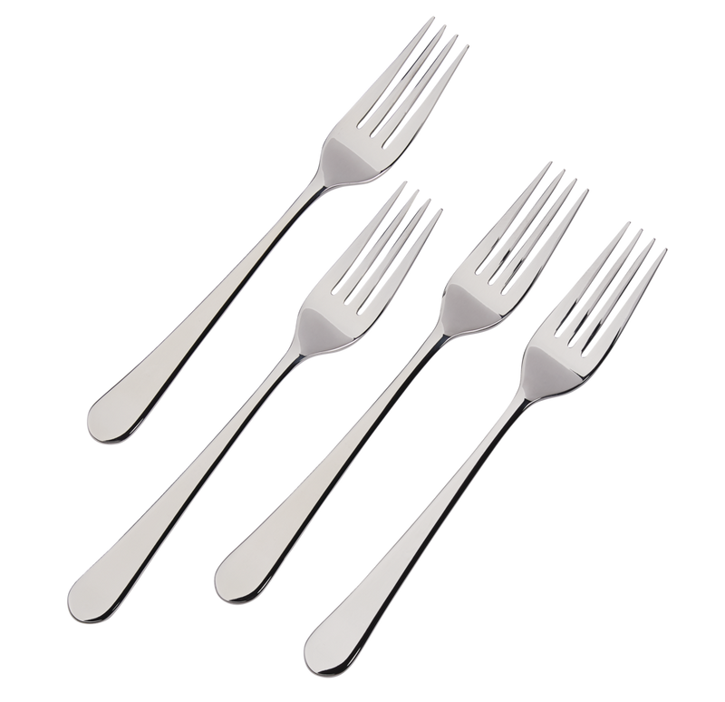 Stainless Steel Dinner Forks, 4-pc D5204