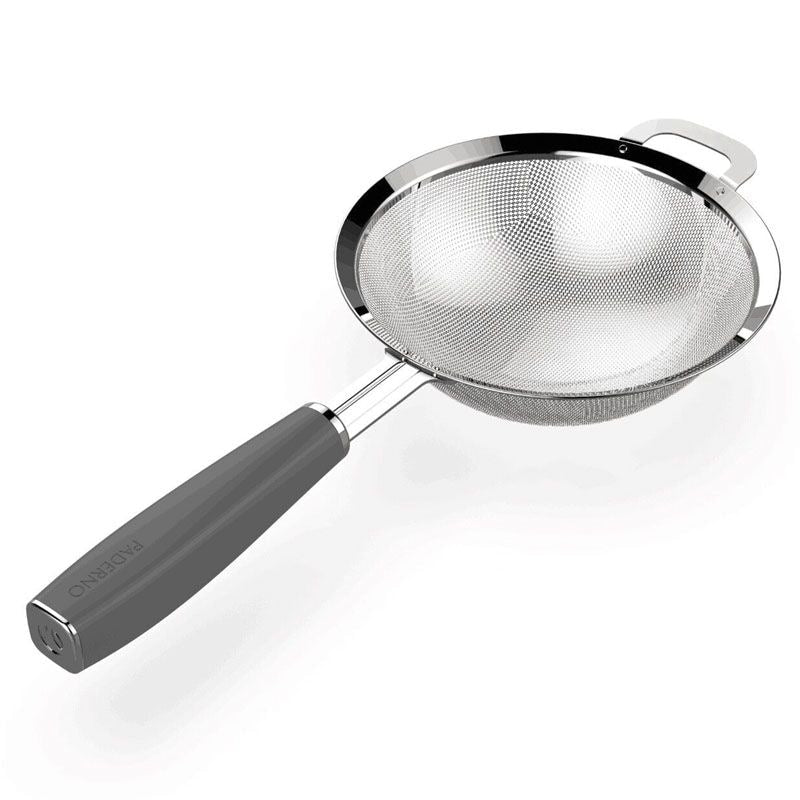 Stainless Steel Strainer for Draining/Straining/Sifting, Silver M1259