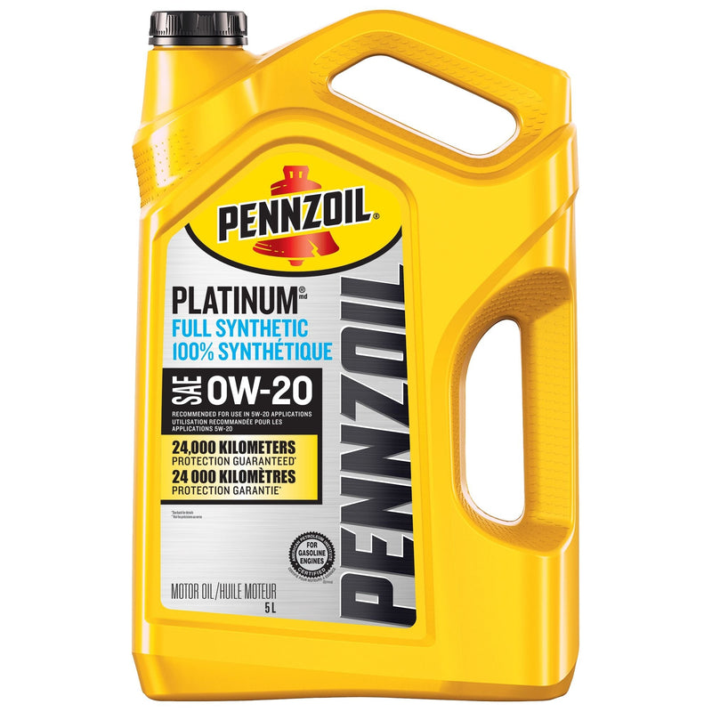 Platinum 0W20 Synthetic Engine/Motor Oil, 5-L E3813