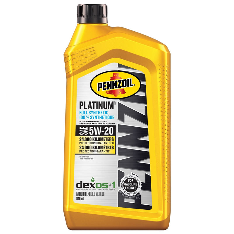 Platinum 5W20 Synthetic Engine/Motor Oil, 946-mL J5771