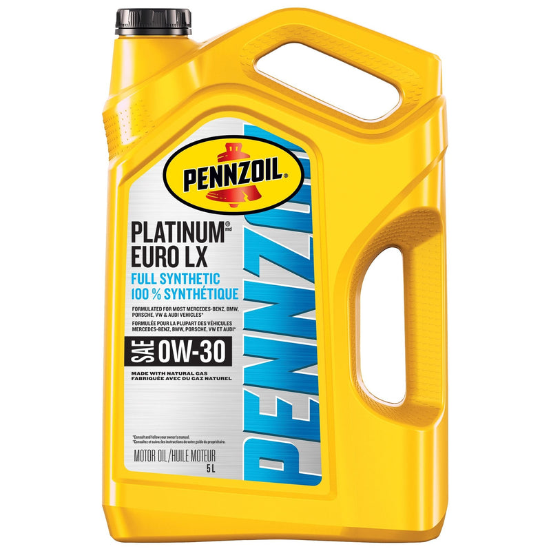 Platinum Euro LX 0W30 Synthetic Engine/Motor Oil, 5-L F9685