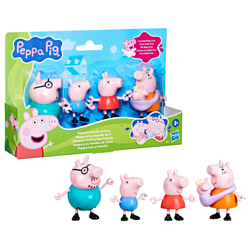 Family Figure Playset for Ages 3+, 4-pc Y2744