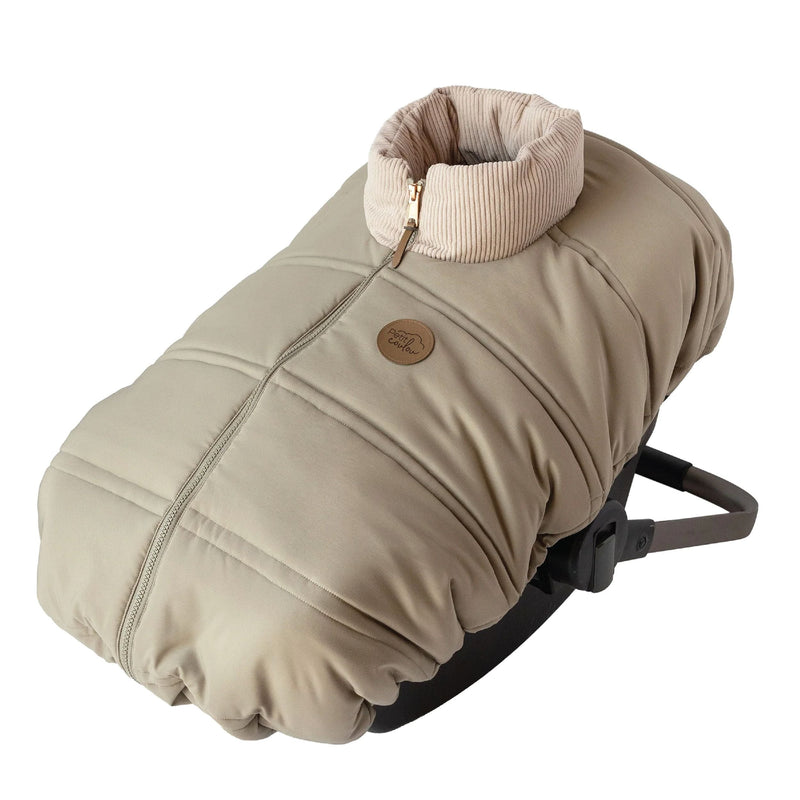 Lightweight Baby Car Seat Cover, Mid Season (-5°C to 15°C), Lichen Q5573