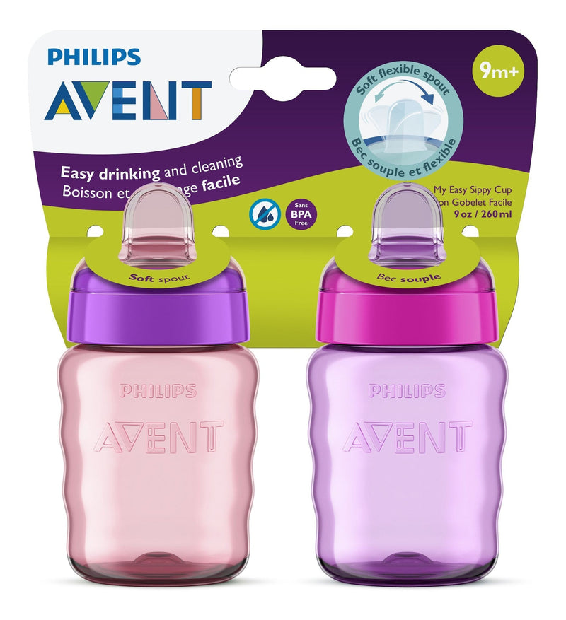 Soft Sippy Cup, Pink/Purple, 2-pk G1255