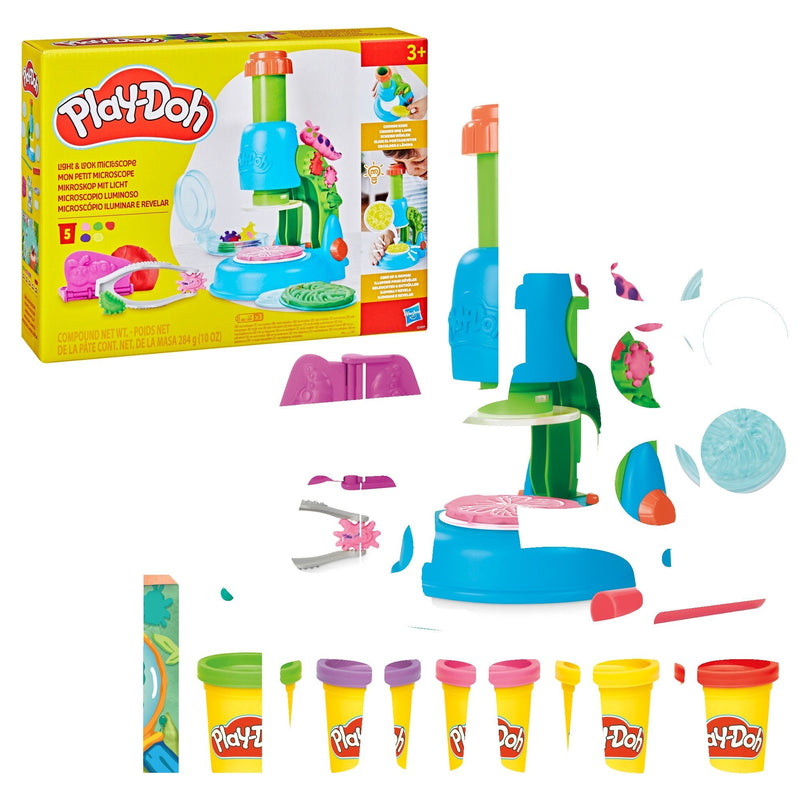 Light-up Microscope Playset with Glow Effects R6877