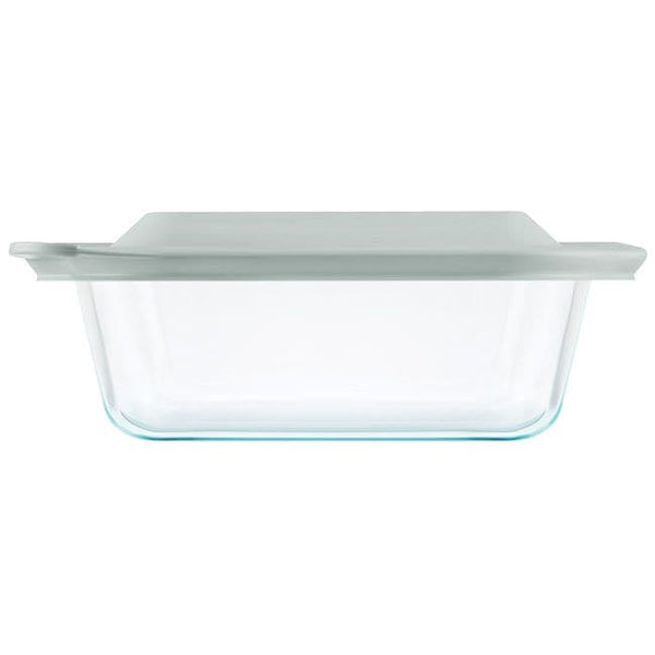 Multi-Purpose Glass Deep Square Oven-To-Table Dish, Freezer & Dishwasher Safe, 8 x 8-in H2471