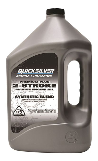 2-Stroke Premium Plus Marine Outboard Engine Oil, 4-L N3107