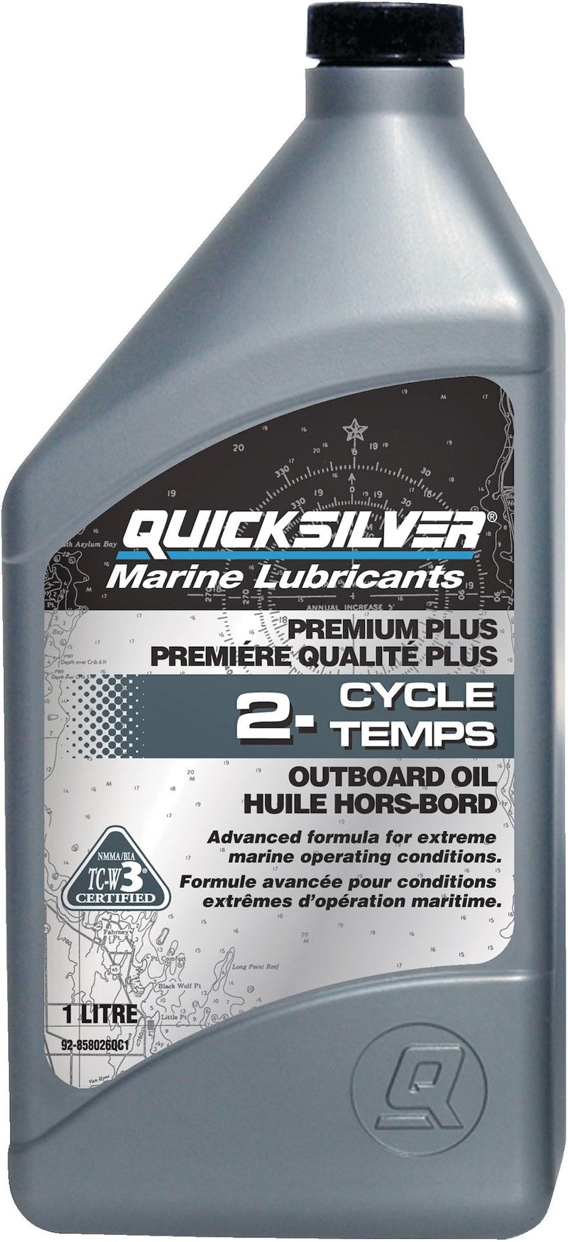 2-Stroke Premium Plus Marine Outboard Oil, 1-L S404