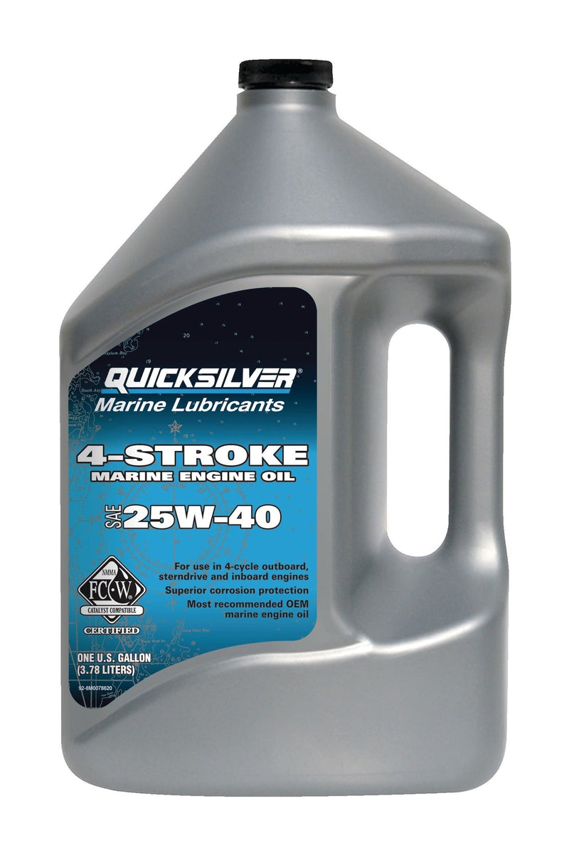 4-Stroke Marine Engine Oil 25W40, 3.78-L J9528