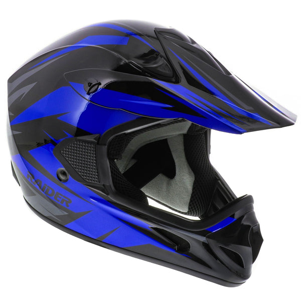 RX2 Adult Dirt Bike/ATV Helmet, Blue J3598