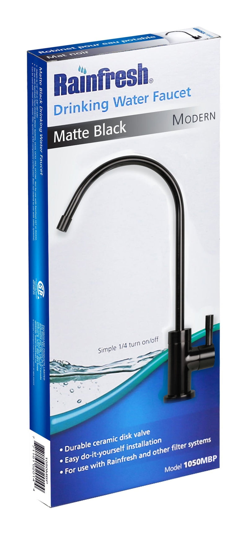 1050MBPDrinking Water Faucet, Matte Black K3827