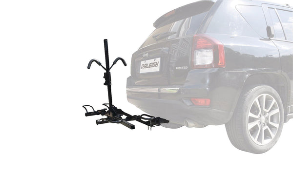 2-Bike Hitch Platform Rack with Anti-Wobble Hitch Pin, Folding Design E3186