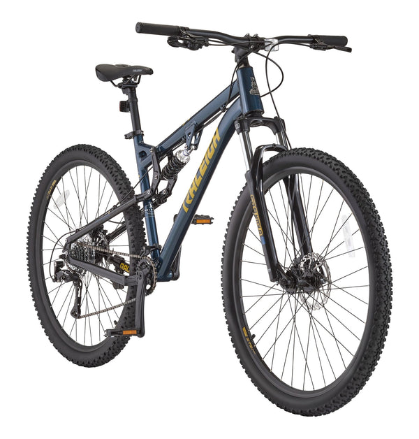 Attack Dual-Suspension Mountain Bike, 29-in Wheel, Black C8887