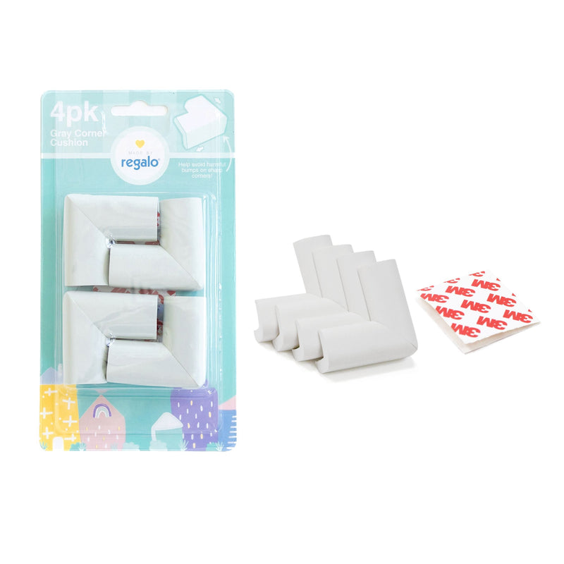 Child-Proofing Furniture Edge Cushion Bundle, Grey, 16-ft X3016