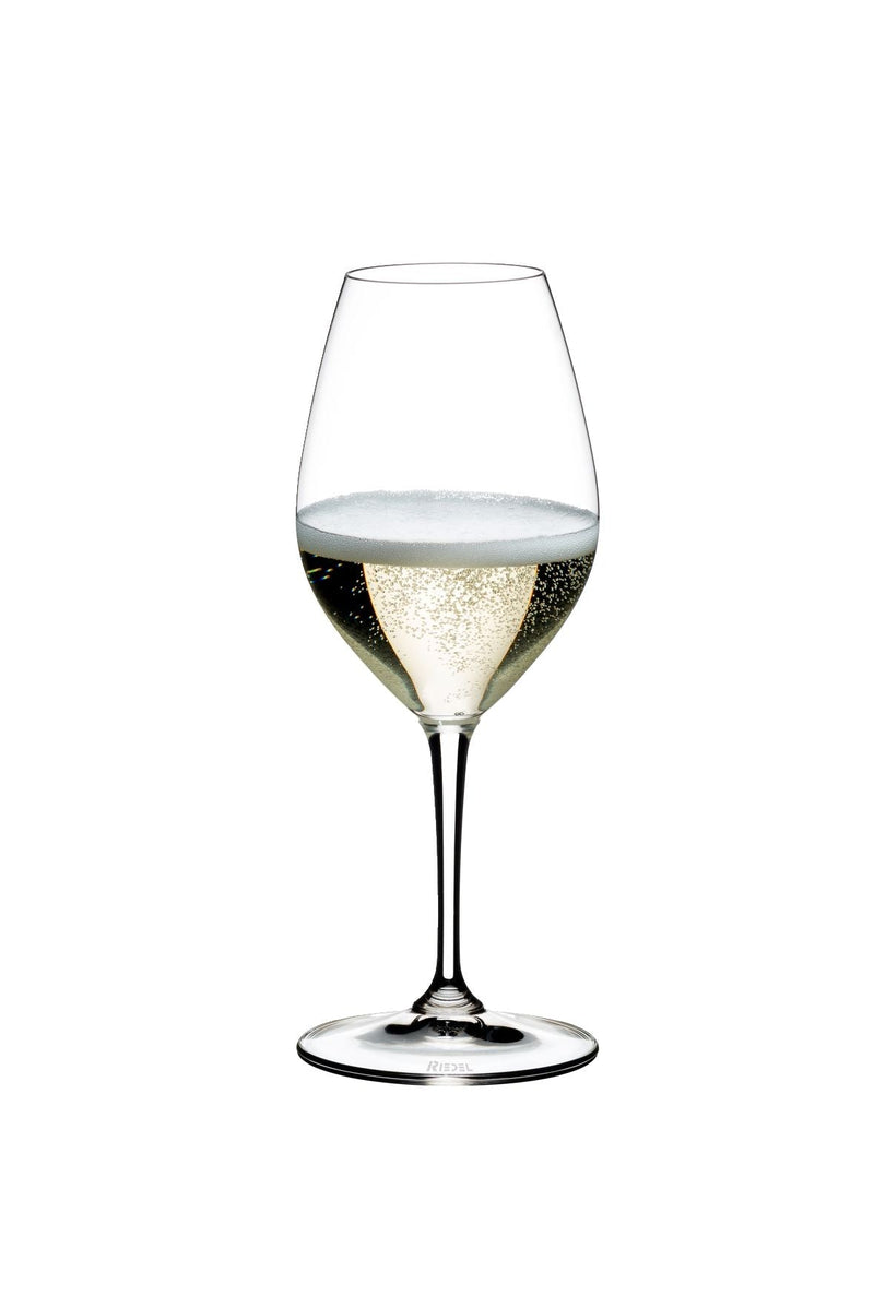 14-oz White Wine Glasses with Stems Set, 4-pk R208