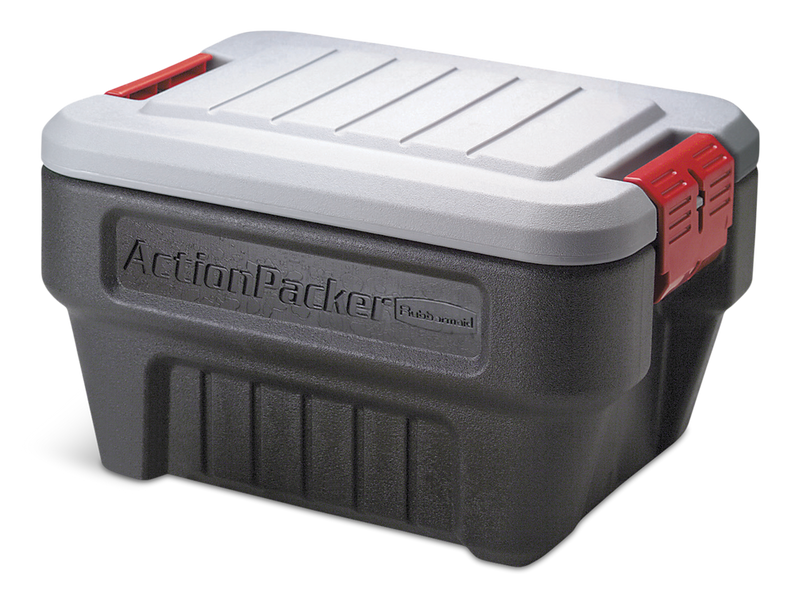 Action Packer Latch Storage Container, Stackable and Recyclable, 30.3-L C6544