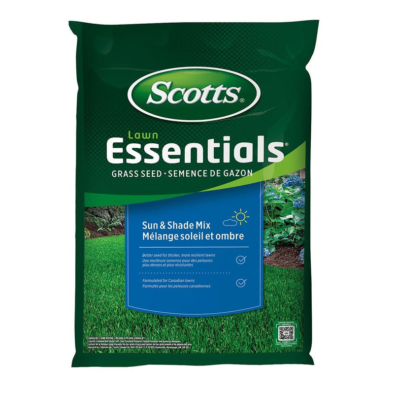 Lawn Essentials Sun & Shade Grass Seed Mix, Weed-Free, 5-kg N7022