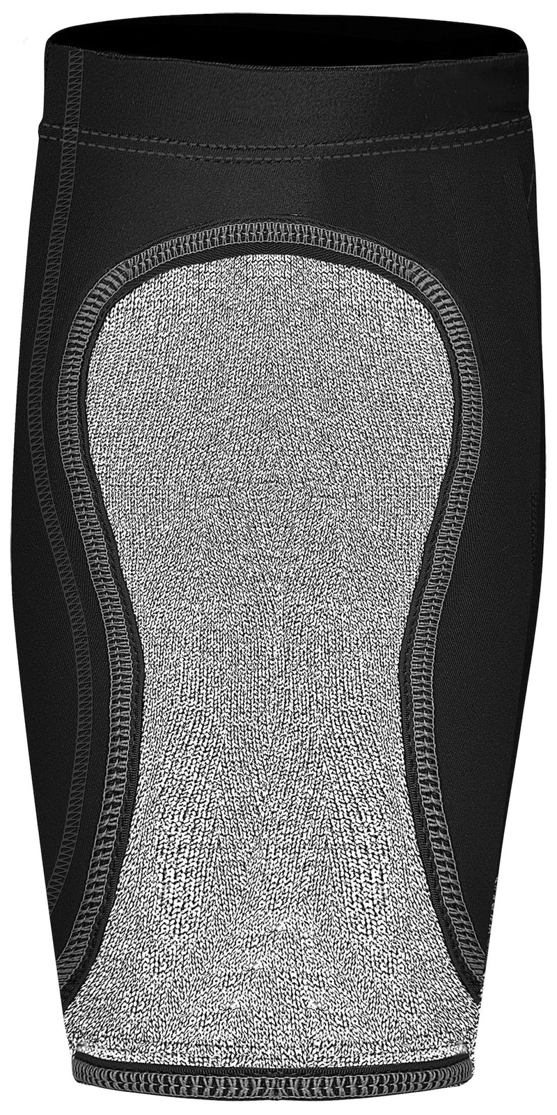 Cut Resistant Calf Sleeves, A8 Cut Rating, Black/Grey, Assorted Sizes, 1-pair D4694